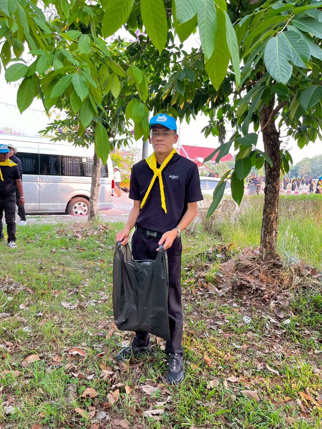 title - ร่วมทำกิจกรรมจิตอาสา “เราทำควมดี ด้วยหัวใจ” เนื่องในวันข้าราชการพลเรือน ณ บริเวรหน้าเสาธงศูนย์ราชการจังหวัดบึงกาฬ